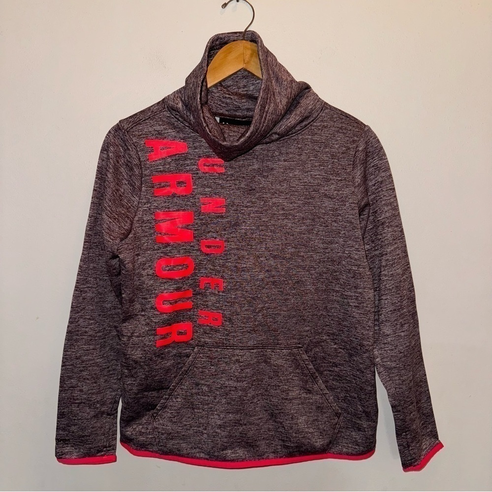 Under Armour ColdGear Storm Funnel Neck Sweatshirt Women’s Size Small